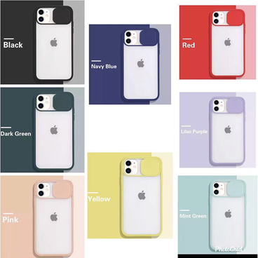 کاور پشت مات کشویی مناسب برای گوشی موبایل اپل iPhone 12 / 12 pro