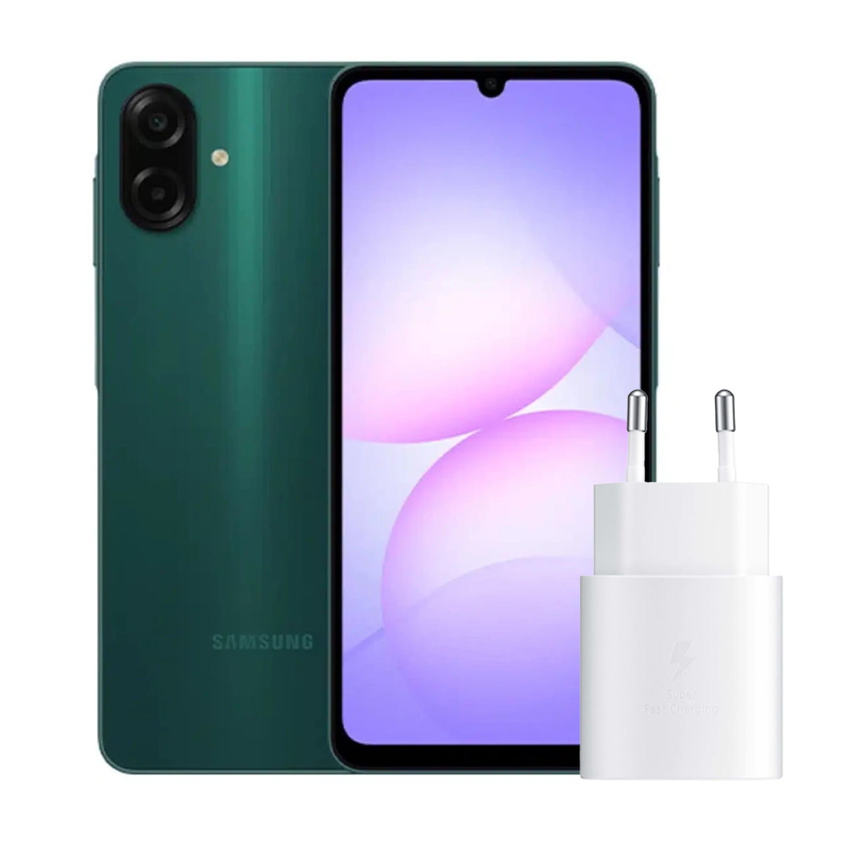 گوشی موبايل سامسونگ مدل Galaxy A07 4G ظرفیت 64 گیگابایت رم 4 گیگابایت به همراه شارژر داخل جعبه گوشی موبايل سامسونگ مدل Galaxy A07 4G ظرفیت 64 گیگابایت رم 4 گیگابایت به همراه شارژر داخل جعبه