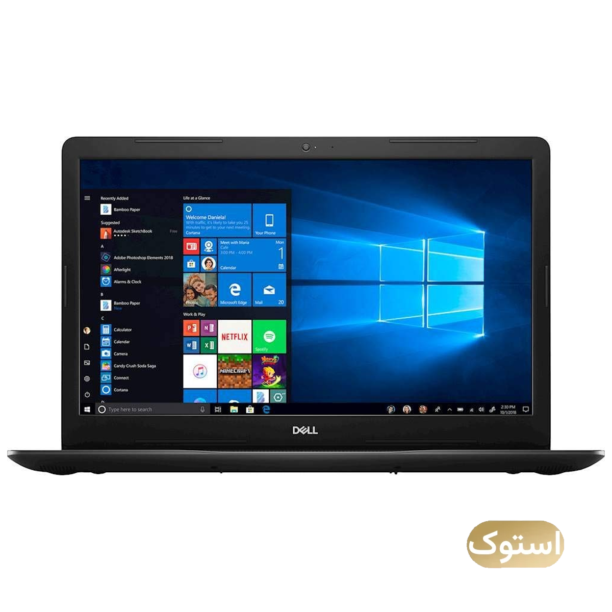 لپ تاپ استوک USED - دل 17 اینچی مدل Inspiron 17 i7 1065G7 16GB 512GB - مشکی