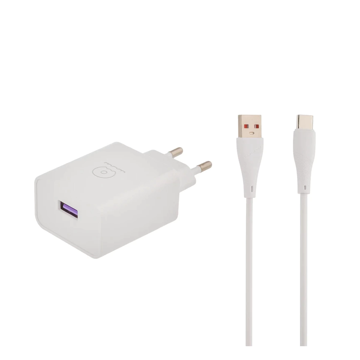 شارژر دیواری 18 وات دبلیو یو دبلیو مدل T95 شارژر دیواری 18 وات دبلیو یو دبلیو مدل T95