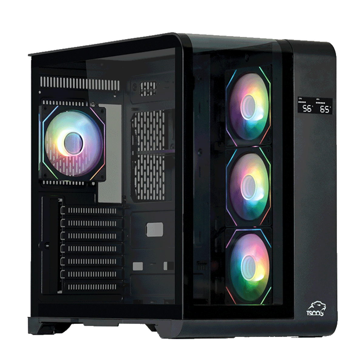 کیس کامپیوتر گیمینگ تسکو مدل GC4515 Odin-مشکی