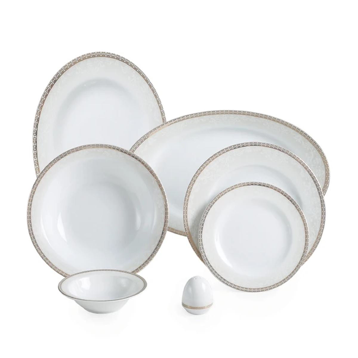 سرویس غذاخوری 28 پارچه چینی زرین ایران مدل ایتالیا اف ریوا درجه 3 سرویس غذاخوری 28 پارچه چینی زرین ایران مدل ایتالیا اف ریوا درجه 3