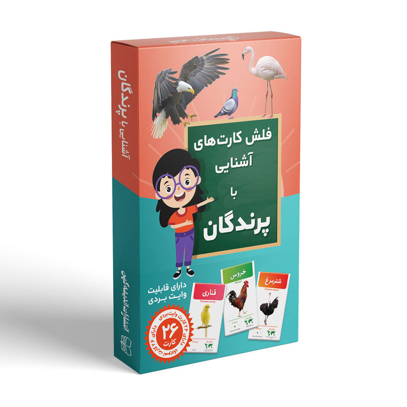 فلش کارت آشنایی با پرندگان انتشارات اندیشه کهن فلش کارت آشنایی با پرندگان انتشارات اندیشه کهن