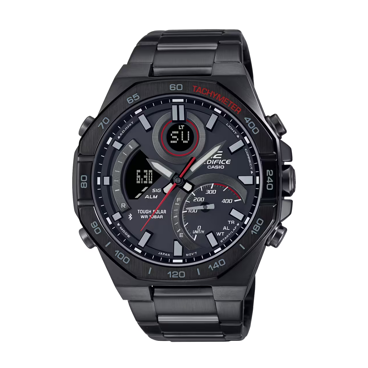 تصویر ساعت مچی مردانه کاسیو مدل ECB-950DC-1ADF با بند استیل 