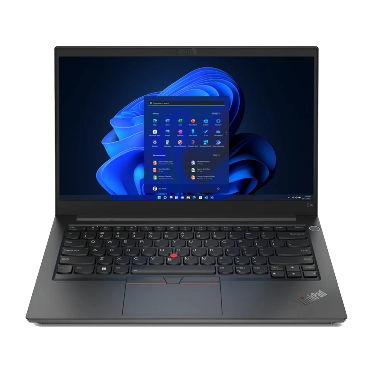 لپ تاپ لنوو 14 اینچی مدل ThinkPad E14 i7 ۱۲۵۵U 8GB 256GB 512GB 