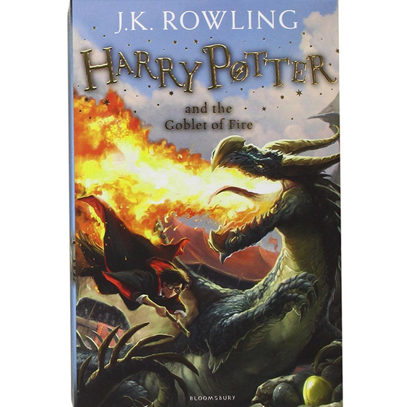 کتاب Harry Potter and the Goblet of Fire اثر J.K. Rowling انتشارات Bloomsbury کتاب Harry Potter and the Goblet of Fire اثر J.K. Rowling انتشارات Bloomsbury