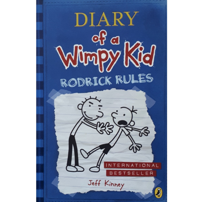 كتاب Diary of a Wimpy Kid اثر Jeff Kinney انتشارات Puffin كتاب Diary of a Wimpy Kid اثر Jeff Kinney انتشارات Puffin
