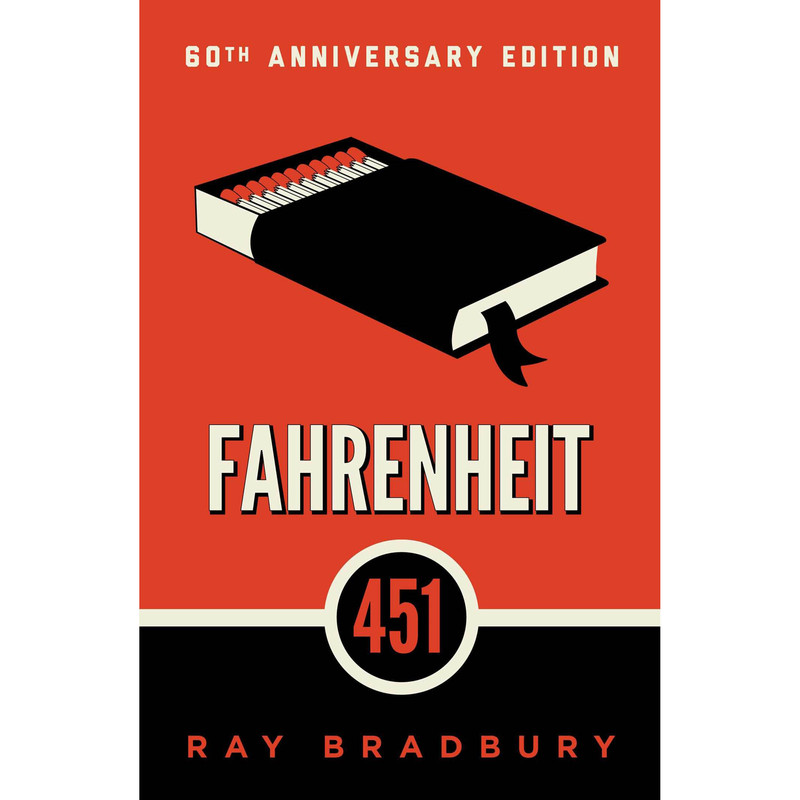 کتاب Fahrenheit 451 اثر Ray Bradbury انتشارات Simon & Schuster کتاب Fahrenheit 451 اثر Ray Bradbury انتشارات Simon & Schuster