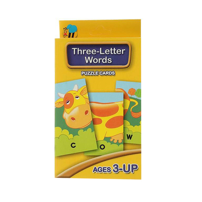 فلش کارت کلمات سه حرفی اثر جمعی از نویسندگان انتشارات عسل نشر