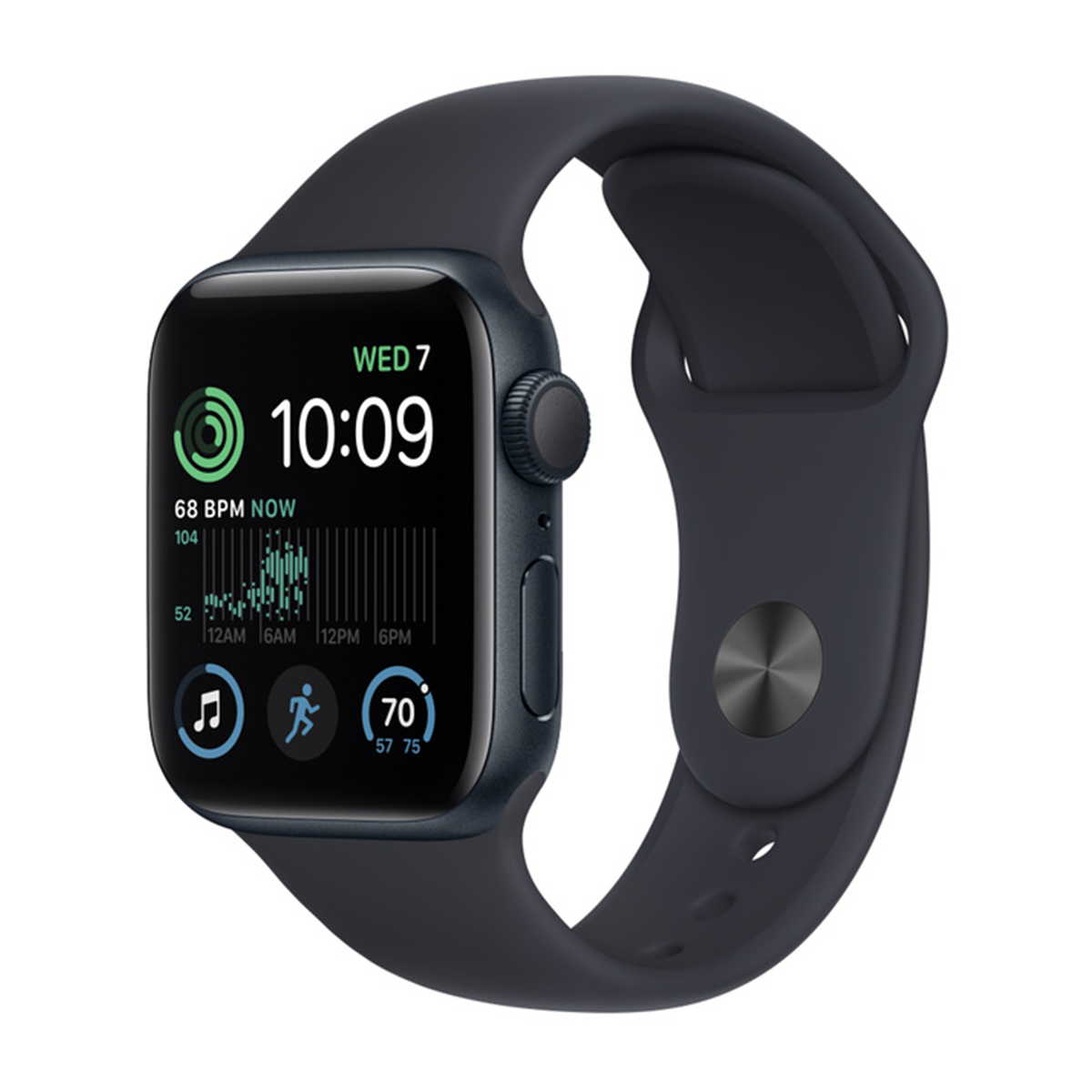  ساعت هوشمند اپل واچ سری SE مدل 40mm Aluminum Case-مشکی