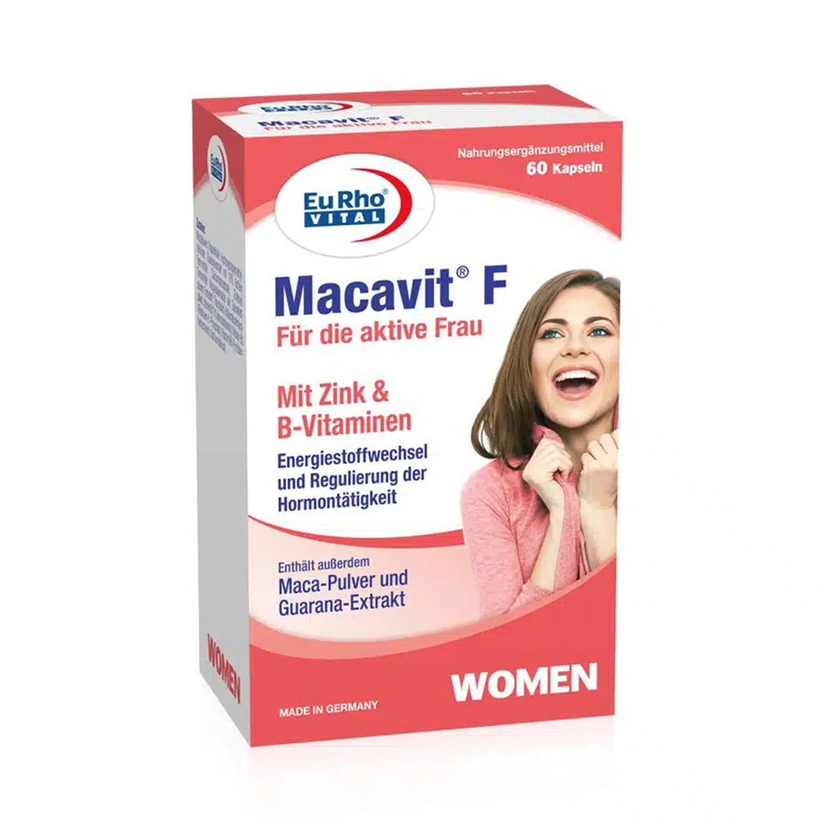 کپسول ماکاویت اف یوروویتال بسته ۶۰ عددی کپسول ماکاویت اف یوروویتال بسته ۶۰ عددی