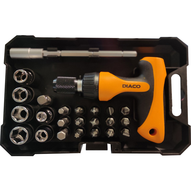 پیچ گوشتی دیاکو مدل D1685D بسته 24 عددی پیچ گوشتی دیاکو مدل D1685D بسته 24 عددی