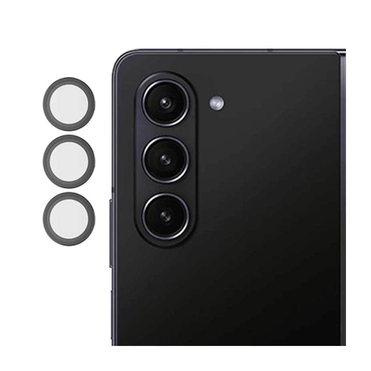 محافظ لنز دوربین گوشی سامسونگ Galaxy Z Fold 5 / W24 نیلکین مدل CLRFilm