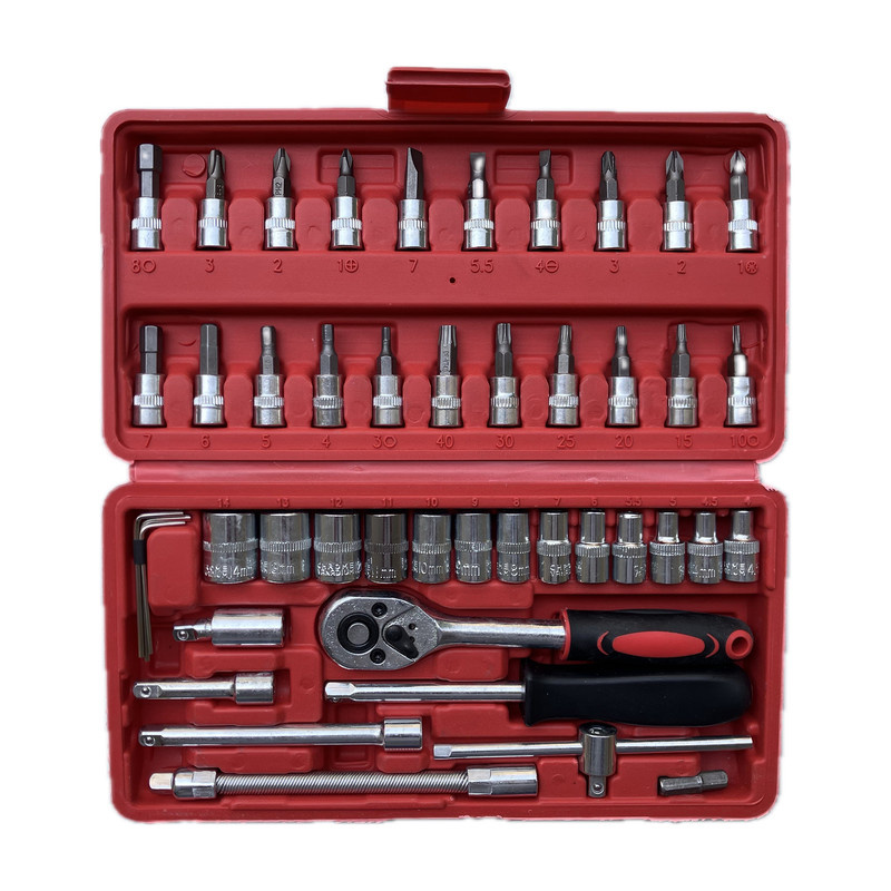 جعبه آچار بکس مدل Z34 PRO مجموعه 46 عددی جعبه آچار بکس مدل Z34 PRO مجموعه 46 عددی