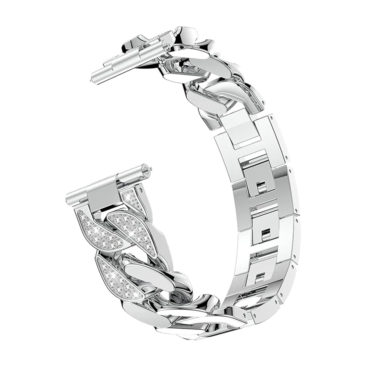 بند اپل واچ 42 - 44 - 45 - 49 میلی متری اپیکوی مدل Cartier Jewel Loop-نقره‌ای