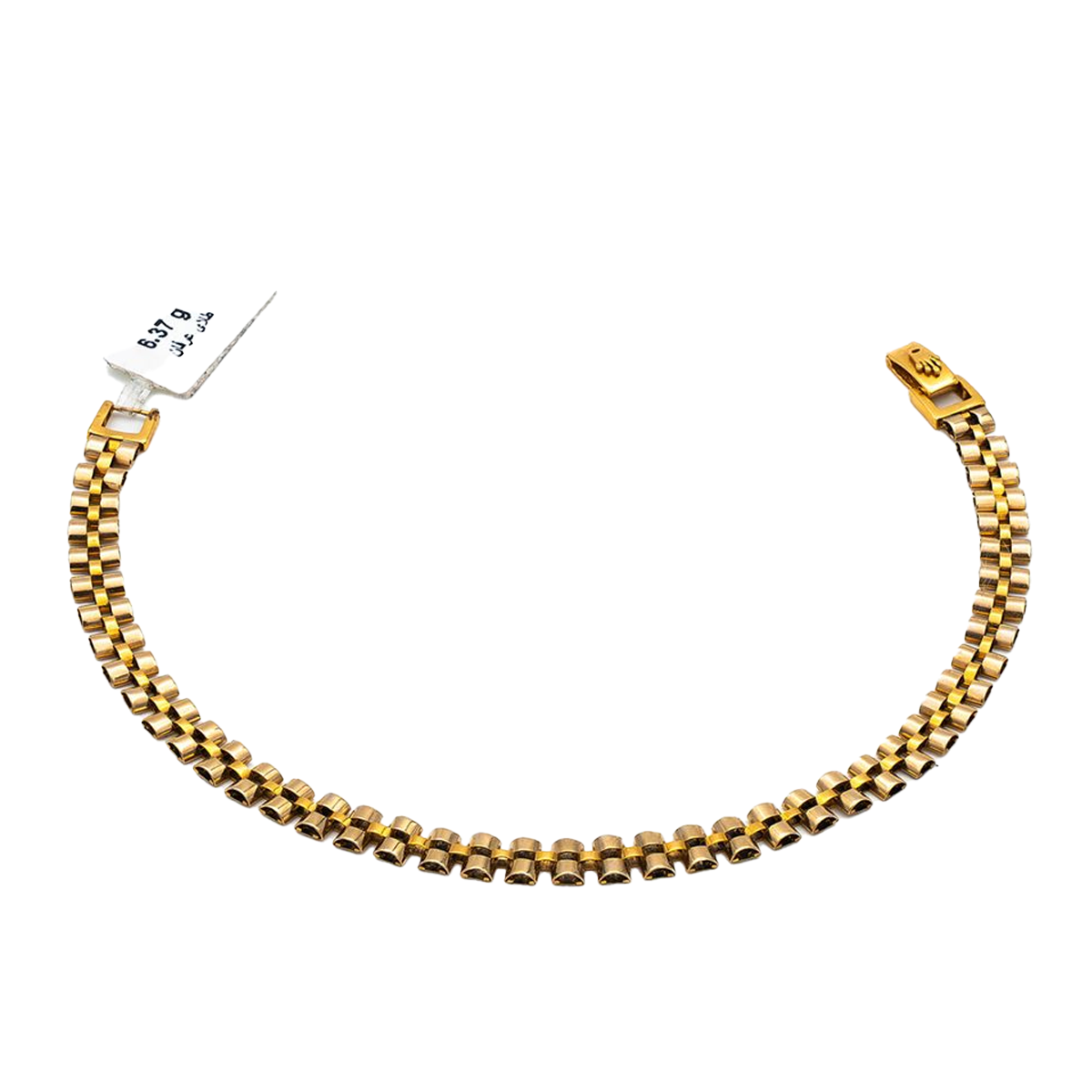 دستبند طلا گالری طلا عرفان زنانه مدل رولکس کد 3697-6.37 دستبند طلا گالری طلا عرفان زنانه مدل رولکس کد 3697-6.37