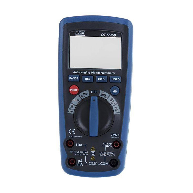مولتی متر دیجیتال سی ای ام مدل DT-9960 مولتی متر دیجیتال سی ای ام مدل DT-9960