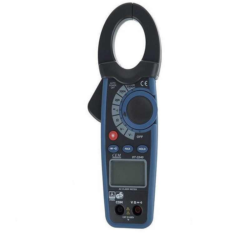 مولتی متر کلمپی دیجیتال سی ای ام مدل DT-3340 مولتی متر کلمپی دیجیتال سی ای ام مدل DT-3340