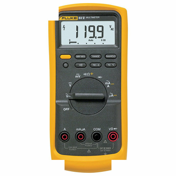 مولتی متر دیجیتال فلوک مدل FLUKE 83V مولتی متر دیجیتال فلوک مدل FLUKE 83V