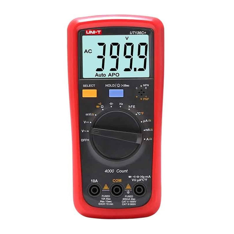مولتی متر یونی تی مدل UT136C plus مولتی متر یونی تی مدل UT136C plus