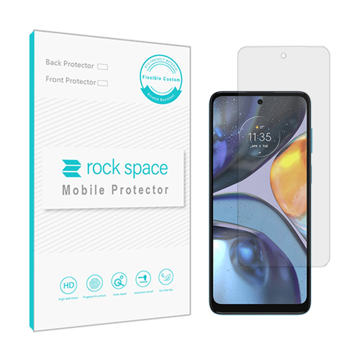 گلس گوشی موتورولا Moto G22 راک اسپیس مدل Hydrogel HGL