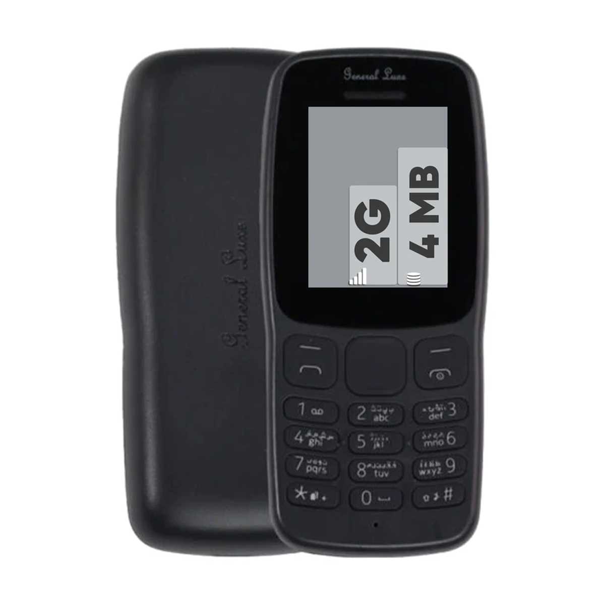 گوشی موبایل جنرال لوکس مدل 106 دو سيم‌ کارت ظرفیت 4 مگابایت