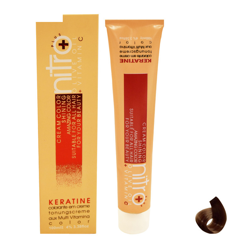 رنگ مو نیترو سری Keratine شماره 7 حجم 100 میلی لیتر رنگ بلوند رنگ مو نیترو سری Keratine شماره 7 حجم 100 میلی لیتر رنگ بلوند