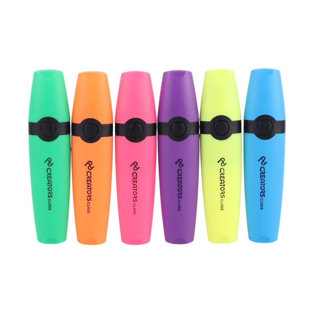 ماژیک هایلایتر کریتورز کلاس مدل HLF-6 بسته ۶ عددی ماژیک هایلایتر کریتورز کلاس مدل HLF-6 بسته ۶ عددی