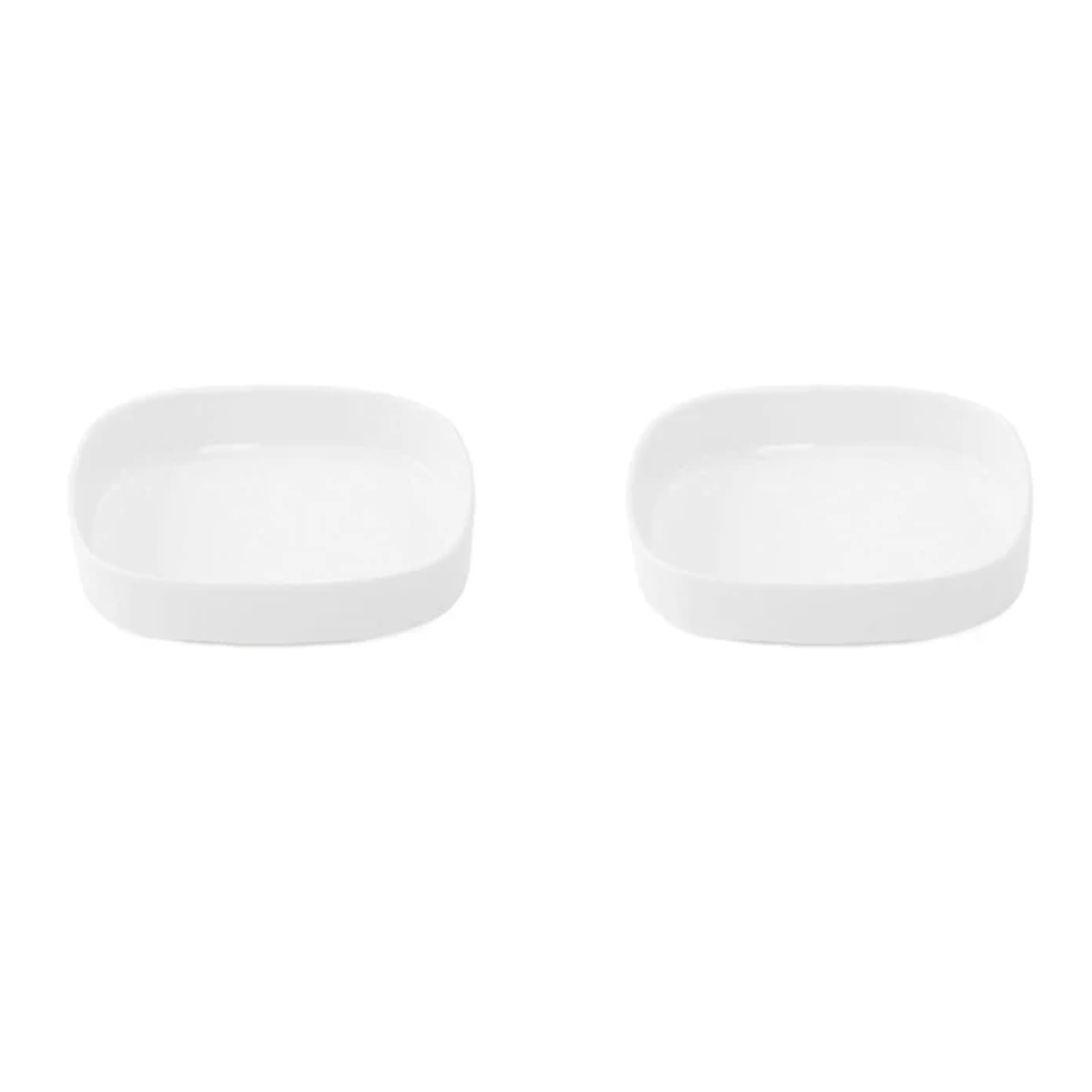 ظرف سرو چینی زرین ایران مدل هما کلاس کاسرول 17 درجه یک بسته 2 عددی