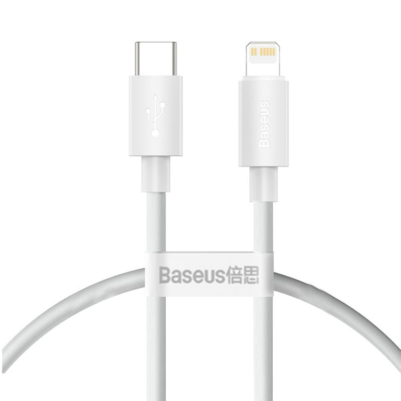 کابل تبدیل USB-C به لایتنینگ باسئوس مدل Superior PD طول 1.5 متر
