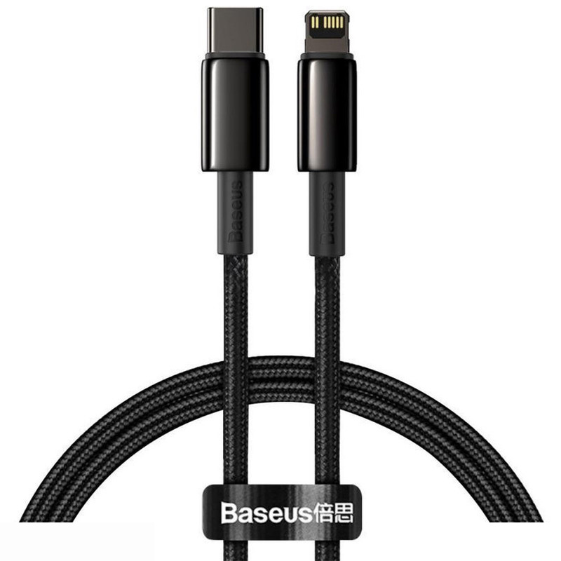 کابل تبدیل USB-C به لایتنینگ باسئوس مدل Tungsten طول 2 متر کابل تبدیل USB-C به لایتنینگ باسئوس مدل Tungsten طول 2 متر