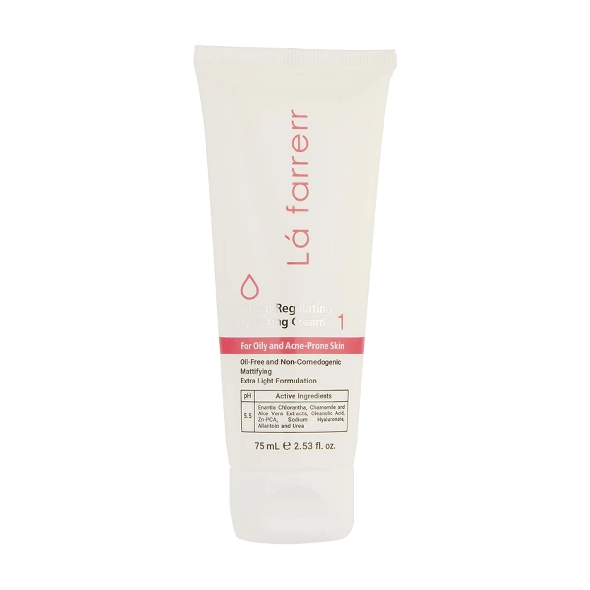 کرم مرطوب‌کننده و آبرسان دست و صورت لافارر مدل 01 حجم 75 میلی‌لیتری