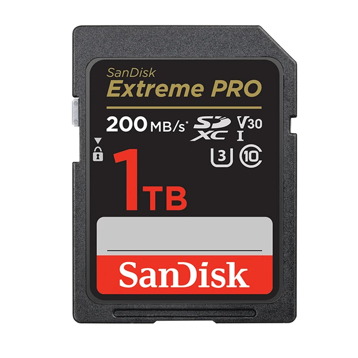 کارت حافظه SDXC سن دیسک مدل Extreme Pro V30 کلاس 10 استاندارد UHS-I U3 سرعت 200mbps ظرفیت 1 ترابایت کارت حافظه SDXC سن دیسک مدل Extreme Pro V30 کلاس 10 استاندارد UHS-I U3 سرعت 200mbps ظرفیت 1 ترابایت