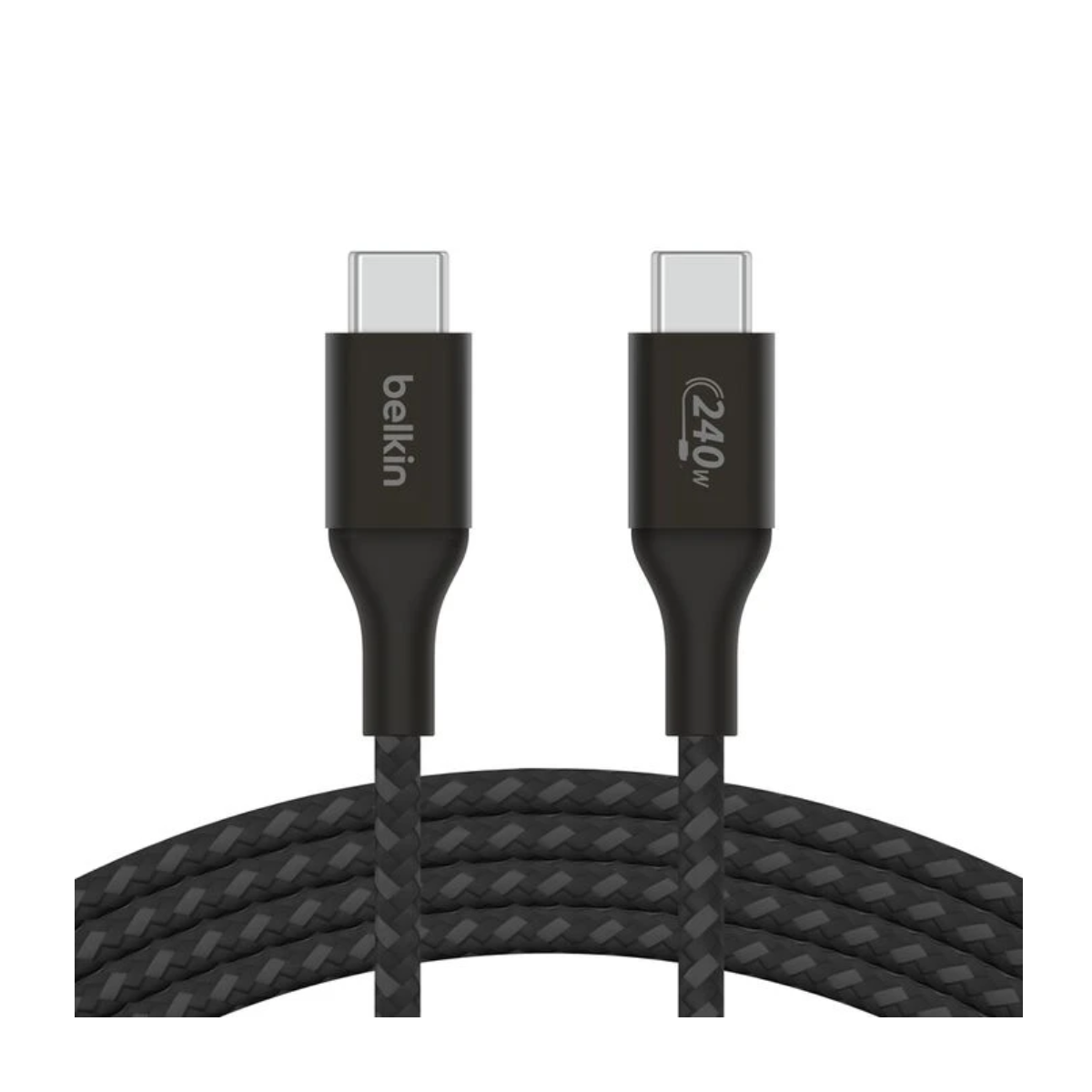 کابل دو سرتایپ سی بلکین مدل Boost CAB015bt2MWH 240 طول 2 متر-مشکی