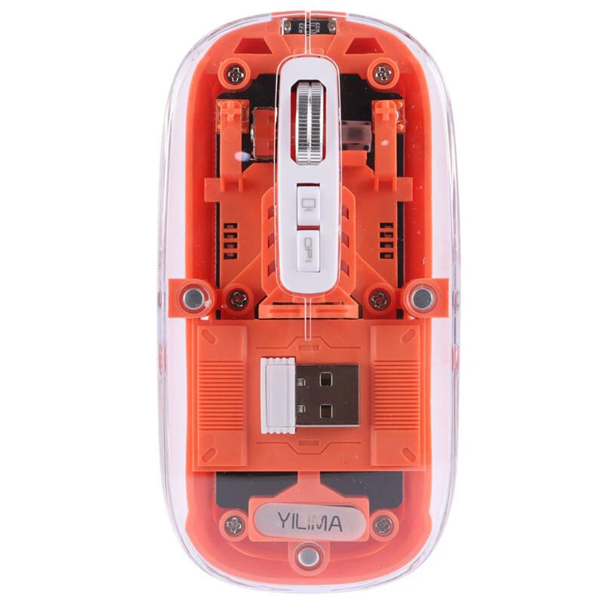 ماوس بی سیم ییلیما مدل RF-2143-سفید ماوس بی سیم ییلیما مدل RF-2143-سفید