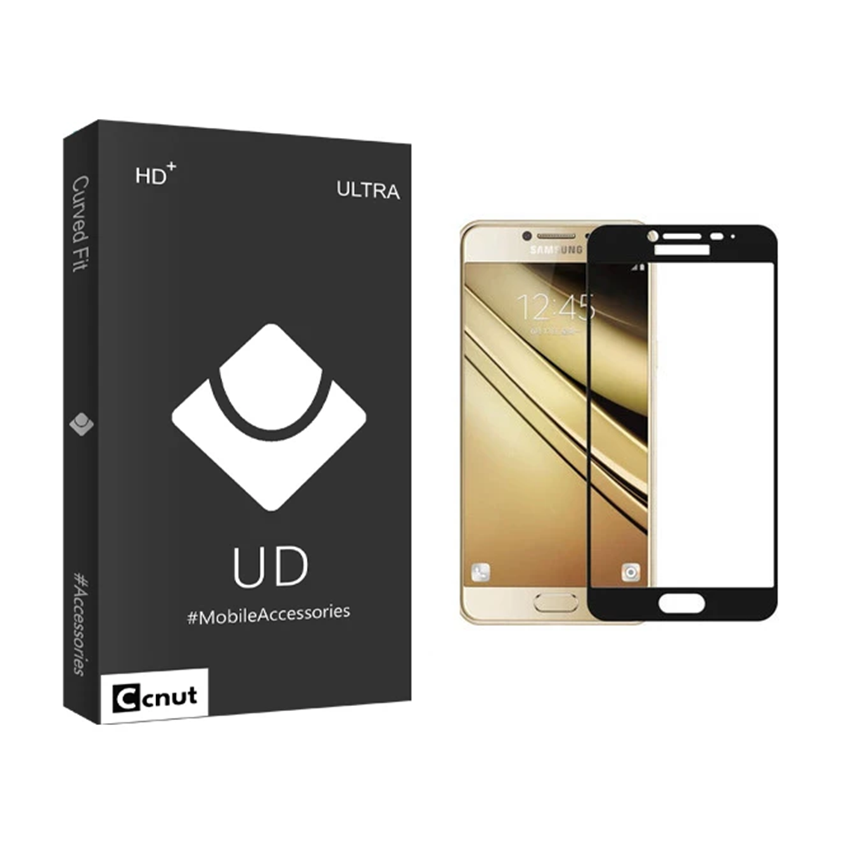 گلس گوشی سامسونگ Galaxy A7 2016 کوکونات مدل UD Black گلس گوشی سامسونگ Galaxy A7 2016 کوکونات مدل UD Black