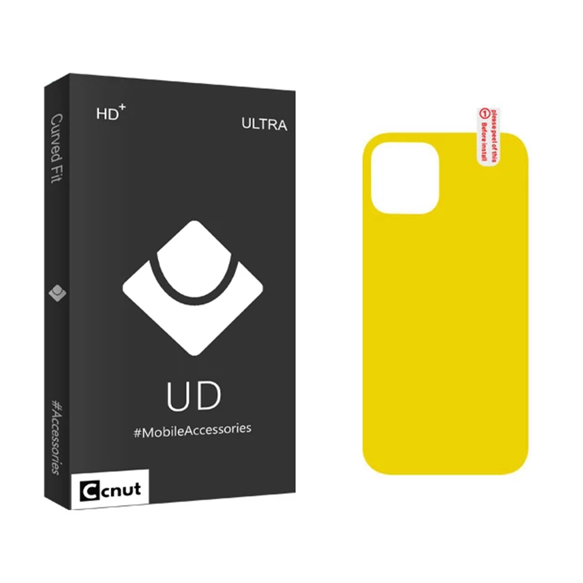 محافظ پشت گوشی اپل iPhone 12 Pro Max کوکونات مدل UD Black محافظ پشت گوشی اپل iPhone 12 Pro Max کوکونات مدل UD Black