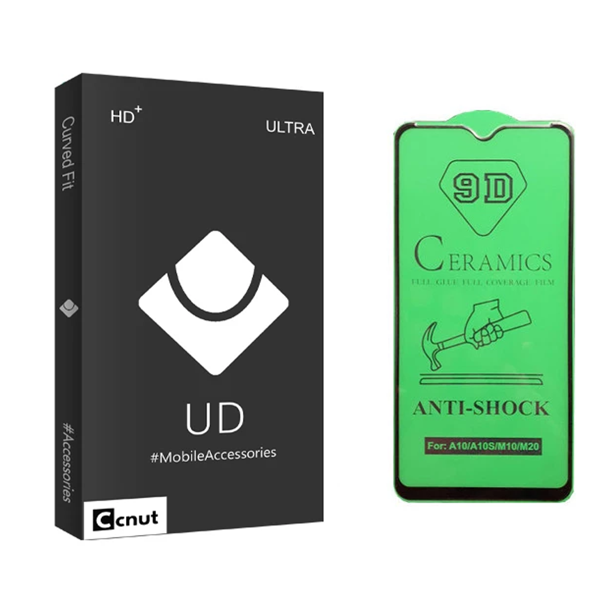محافظ صفحه نمایش سرامیکی گوشی سامسونگ Galaxy A10s کوکونات مدل UD Black محافظ صفحه نمایش سرامیکی گوشی سامسونگ Galaxy A10s کوکونات مدل UD Black