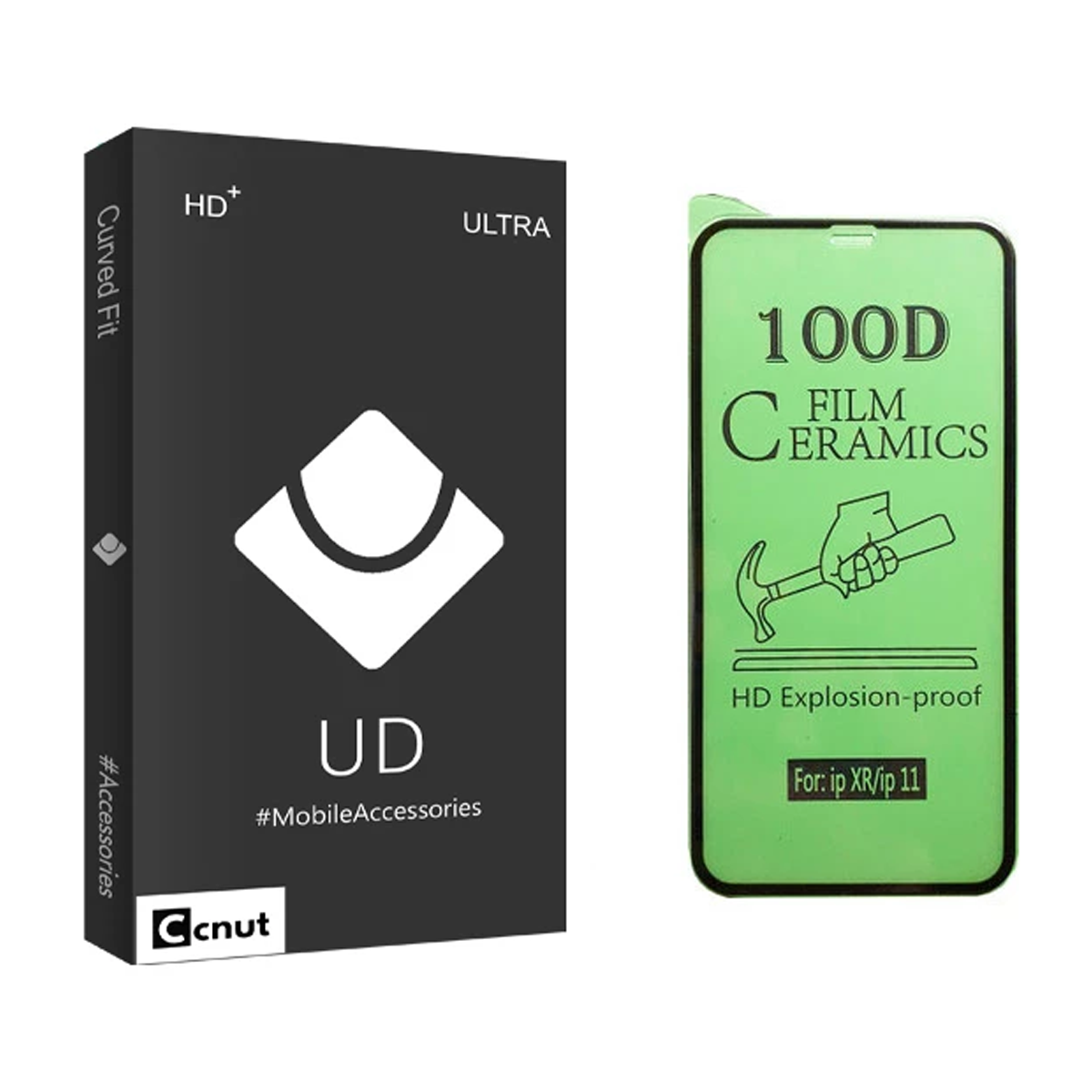 محافظ صفحه نمایش سرامیکی گوشی اپل iPhone 11 کوکونات مدل UD Black محافظ صفحه نمایش سرامیکی گوشی اپل iPhone 11 کوکونات مدل UD Black