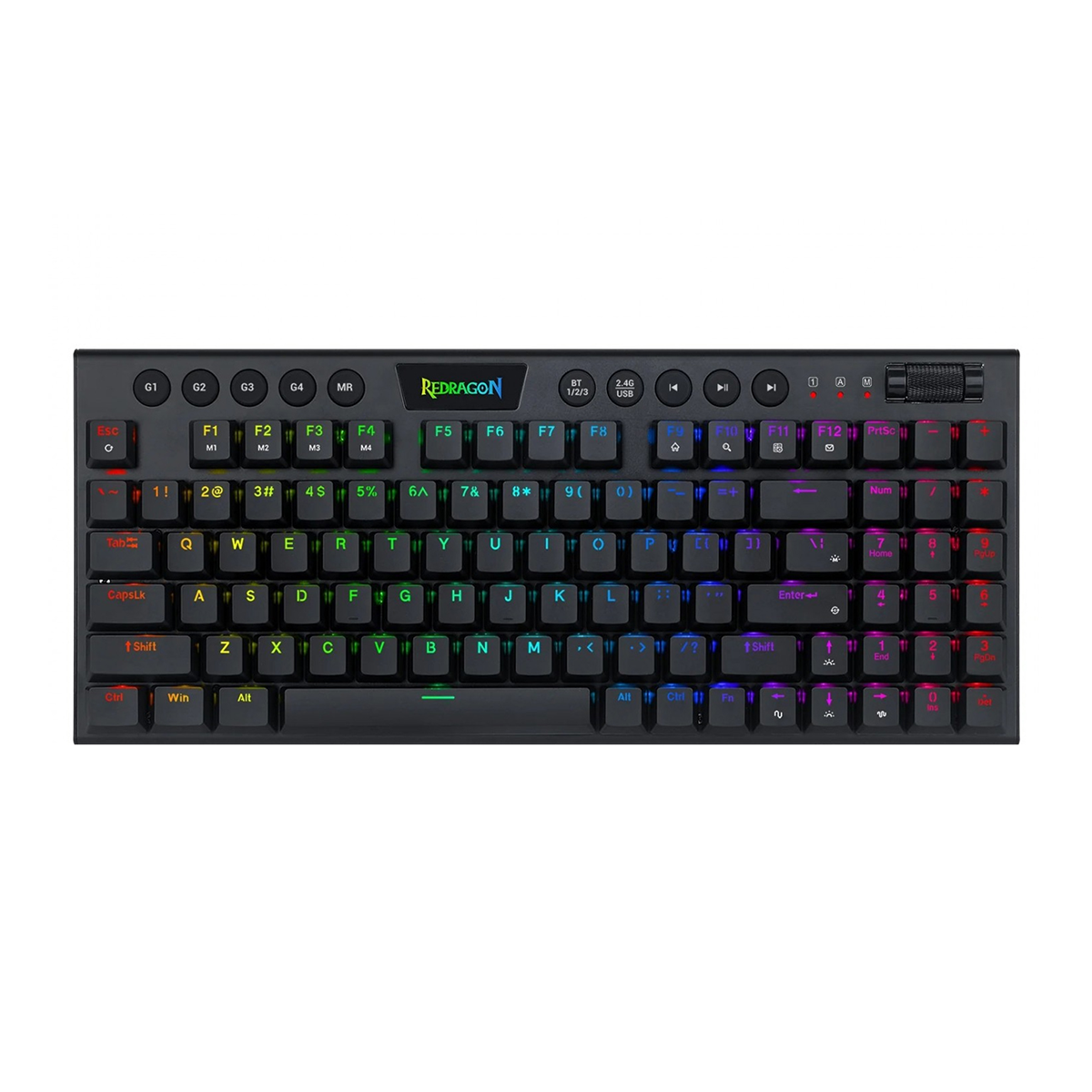 کیبورد گیمینگ ردراگون مدل Yi Pro K625P-KBS RGB سوئیچ آبی کیبورد گیمینگ ردراگون مدل Yi Pro K625P-KBS RGB سوئیچ آبی