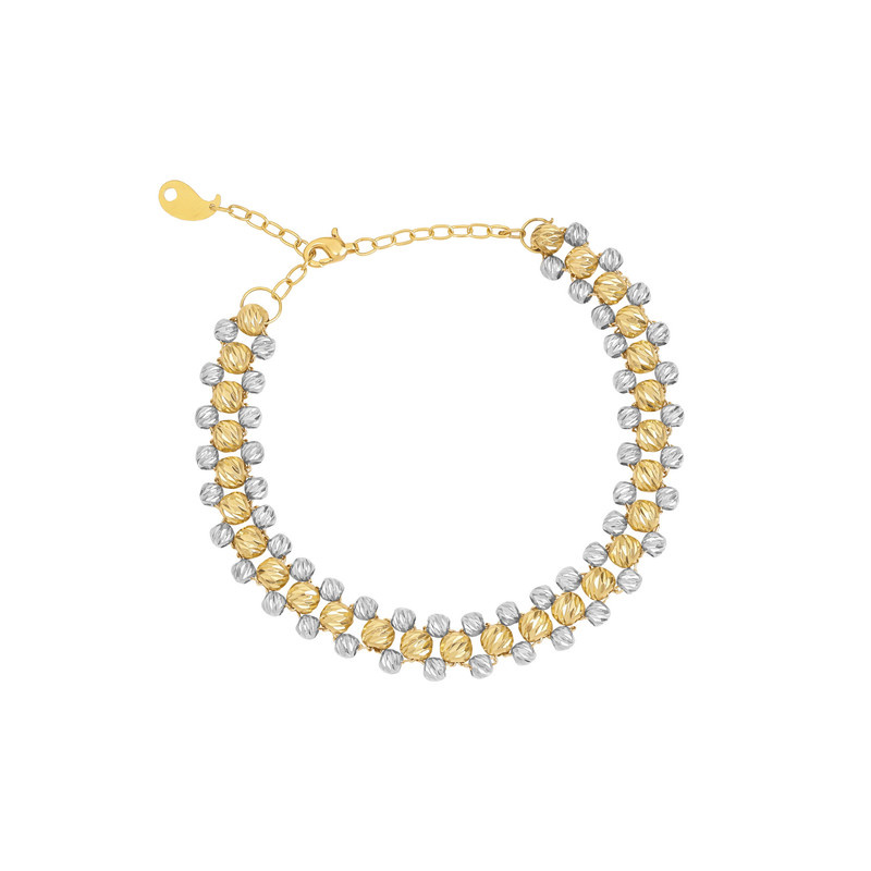 دستبند زنجیری طلا 18 عیار زنانه ماوی گالری مدل البر رویال اشکی 2 دستبند زنجیری طلا 18 عیار زنانه ماوی گالری مدل البر رویال اشکی 2