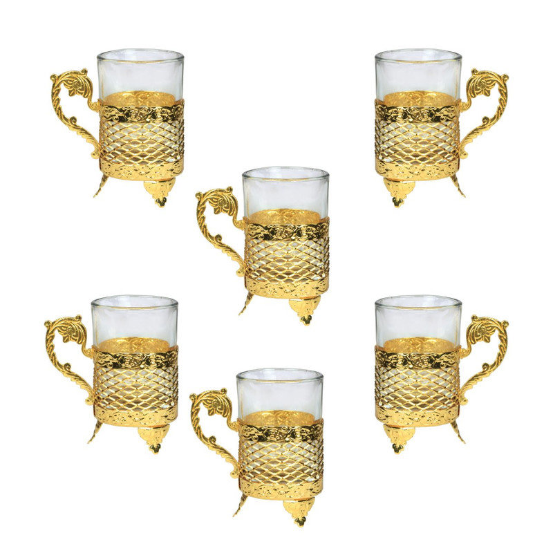 لیوان مدل فلزی B7000-G شش عددی لیوان مدل فلزی B7000-G شش عددی