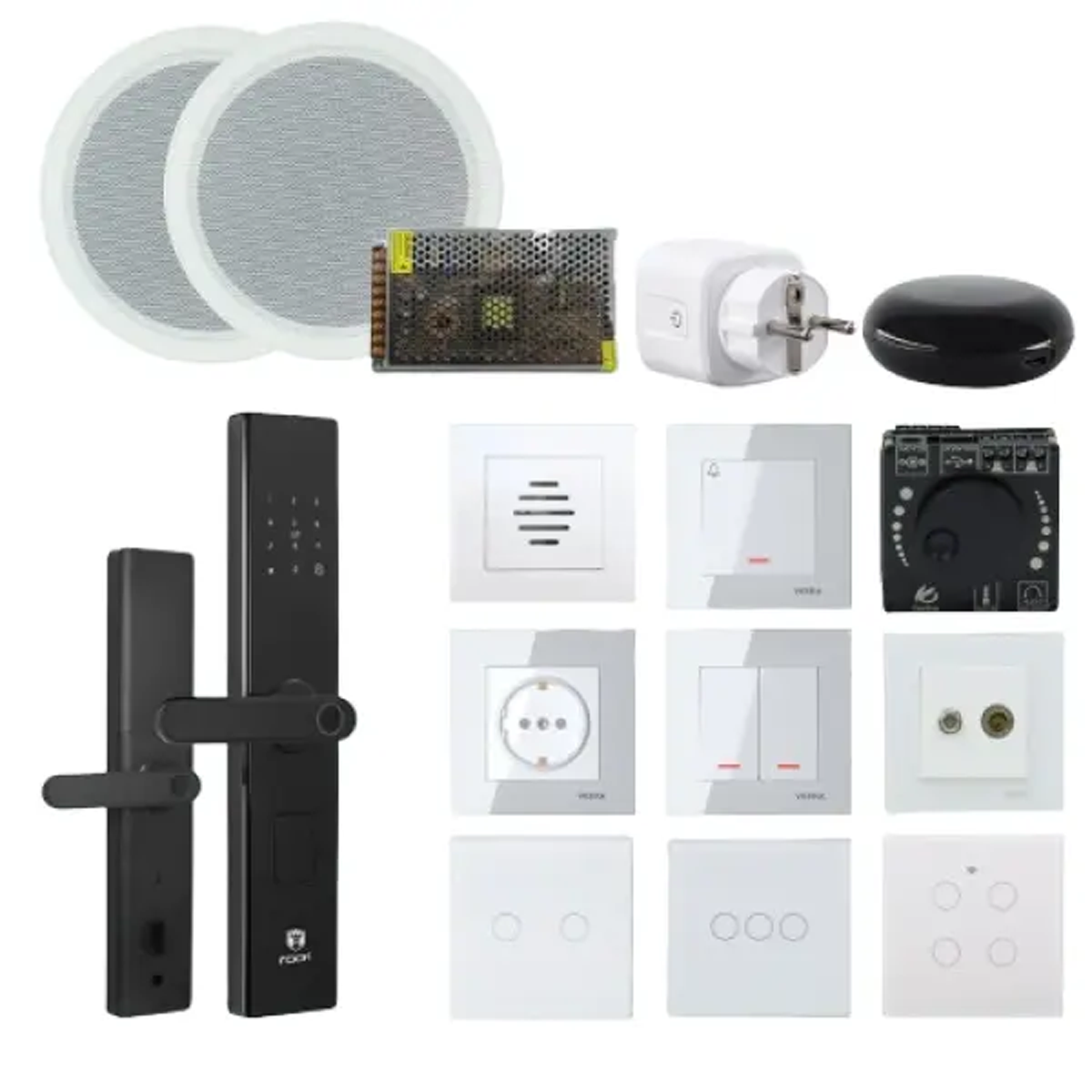 پکیج خانه هوشمند مدل سه خواب اقتصادی با دستگیره مشکی