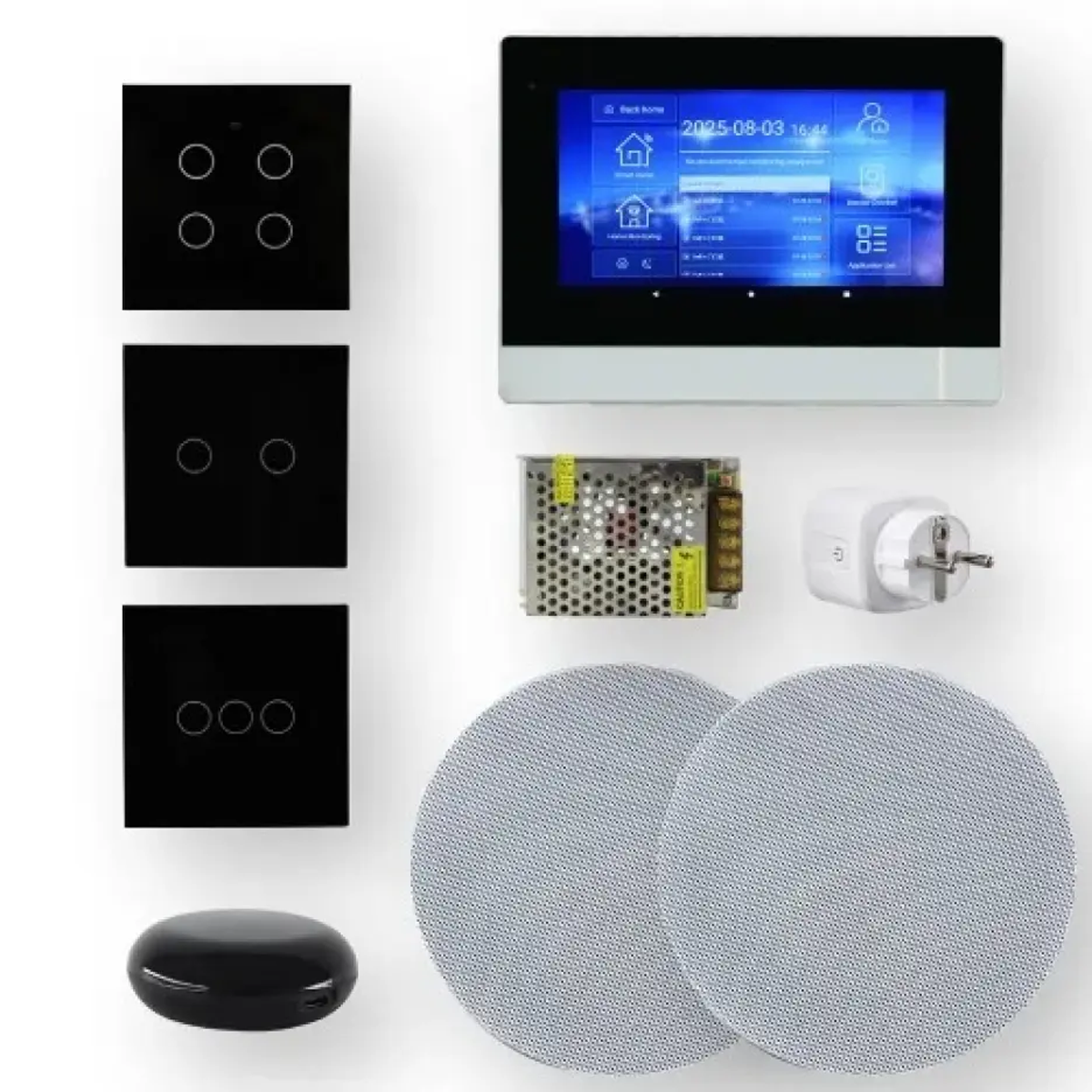 پکیج خانه هوشمند تویا مدل سه خواب با آیفون-مشکی