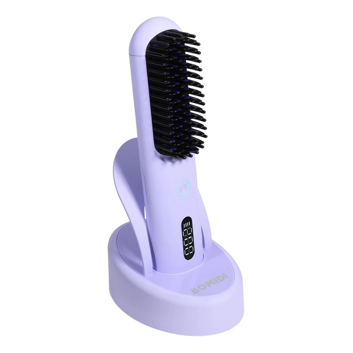 برس حرارتی مسافرتی بمیدی مدل HB3-بنفش برس حرارتی مسافرتی بمیدی مدل HB3-بنفش