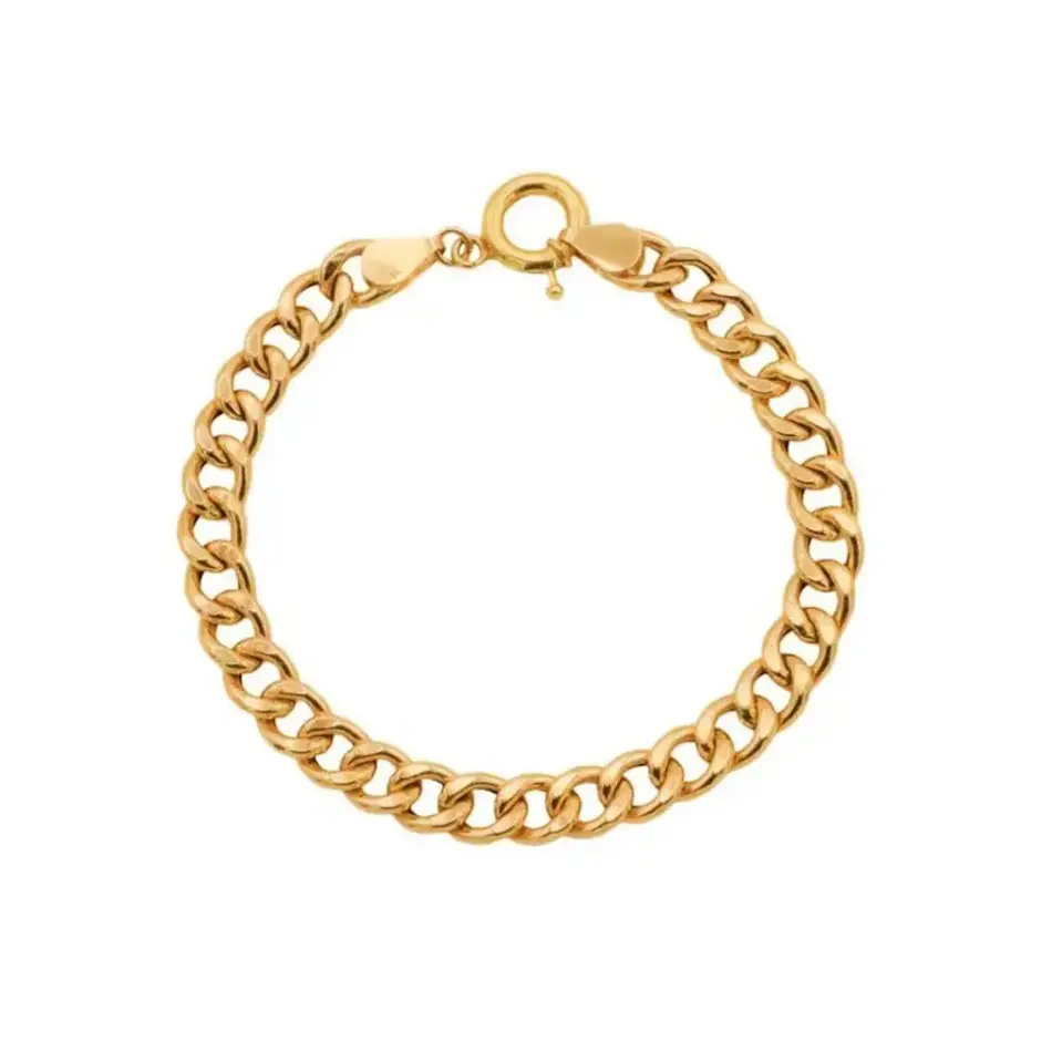 دستبند طلا زنانه 18 عیار کارتیر کارتیه سایز 20 کد 369