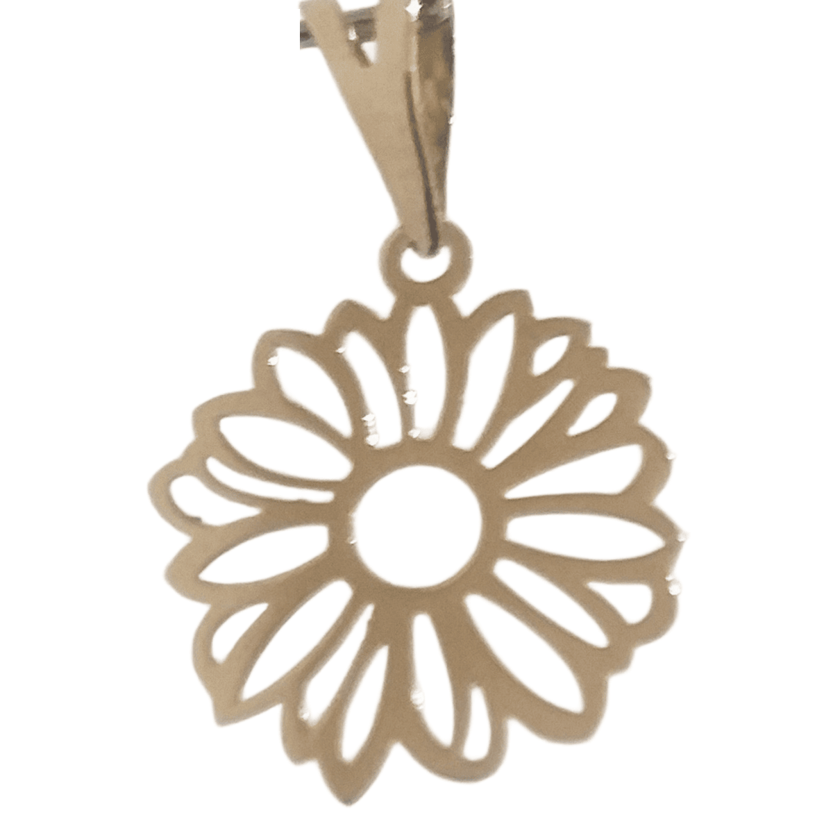 آویز طلا 18 عیار زنانه لاوندر طرح گل کد 275