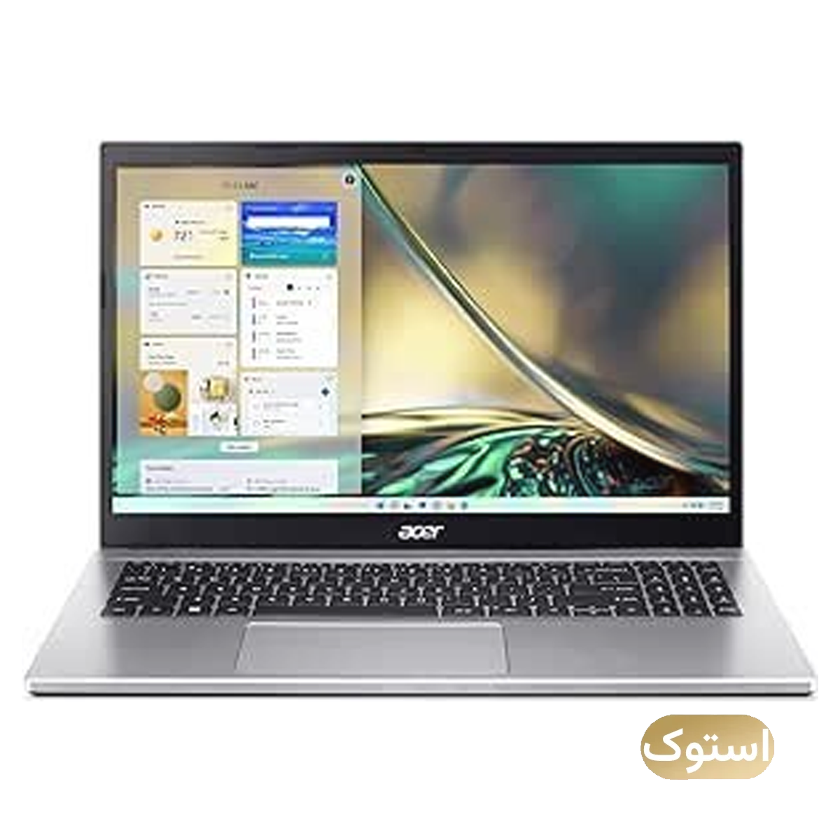 لپ تاپ استوک Used - ایسر 15 اینچی مدل Aspire 3 i3 1115G4 8GB 256GB - نقره ای کد 01