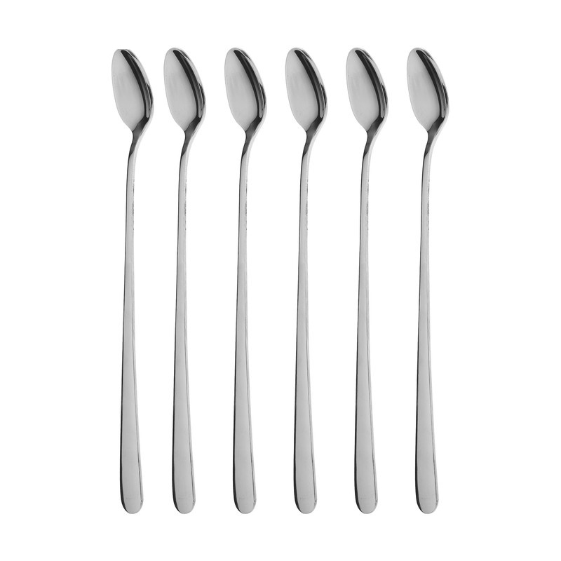 قاشق شربت خوری صنایع استیل ایران مدل پارما بسته 6 عددی قاشق شربت خوری صنایع استیل ایران مدل پارما بسته 6 عددی