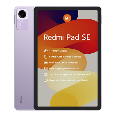تبلت شیائومی مدل Redmi Pad SE ظرفیت 256 گیگابایت رم 8 گیگابایت-بنفش